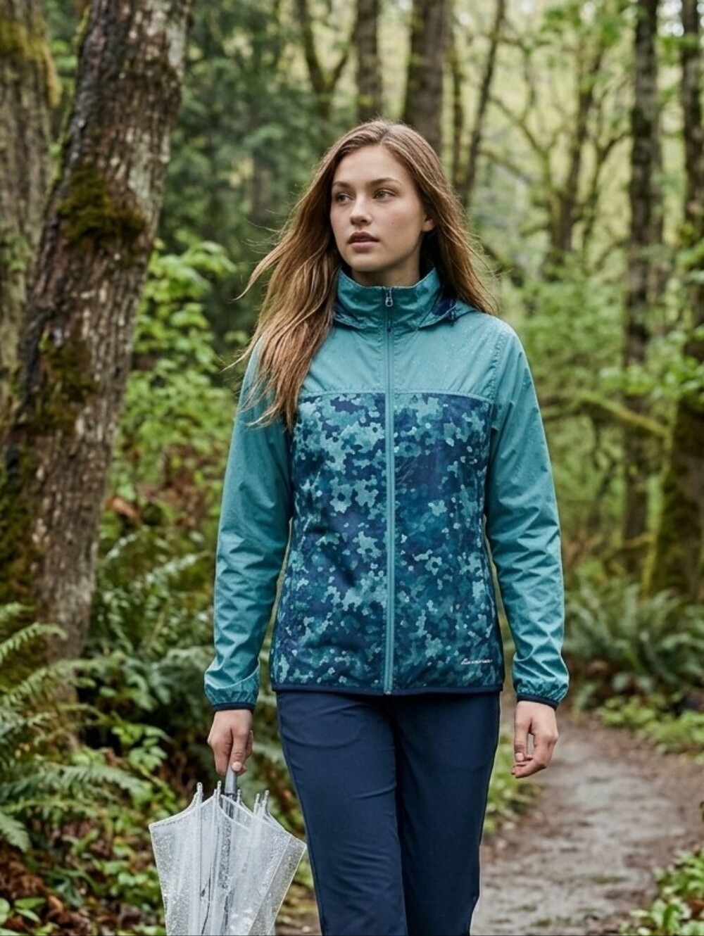 Eddie Bauer Blue Windbreaker